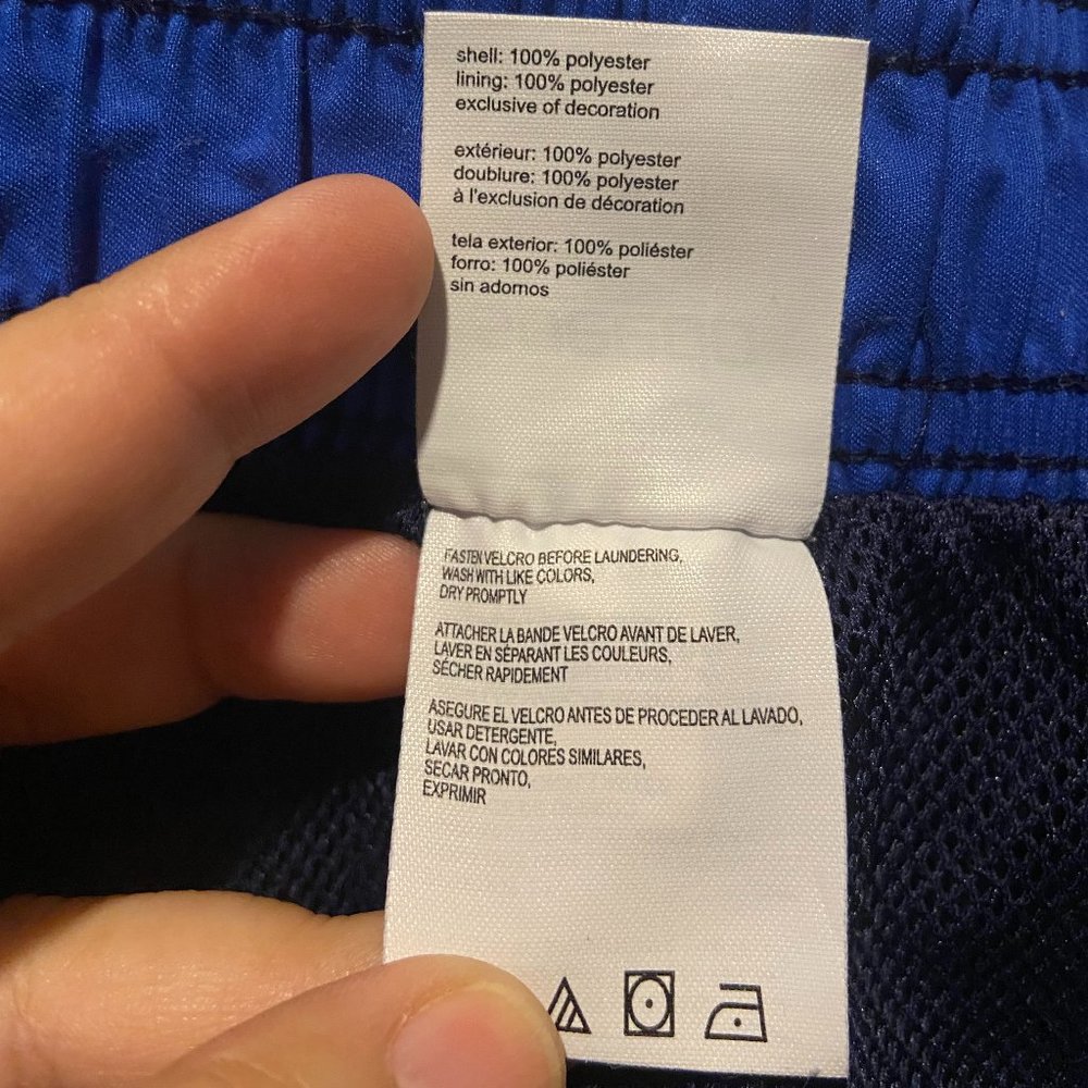 Speedo Men's Swim Trunk blue shorts size Medium - Picture 8 of 9